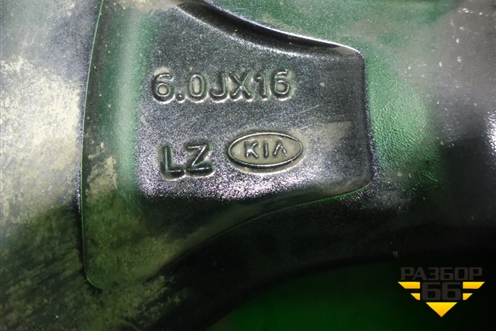 Диск колёсный литой  R16 EJ6 4х100 ET49 Ц.О.54,1 (52910H0500)