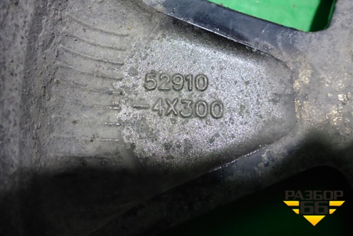 Диск колёсный литой  R16 EJ6 4х100 ET52 Ц.О.54,1 (529104X300)