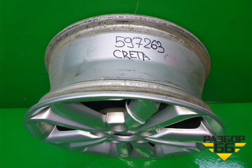 Диск колёсный литой  R16 EJ6 5x114.3 ET43 Ц.О.67,1 (52910M0150) для Hyundai Creta с 2016г (Крета) Диск колёсный литой  R16 EJ6 5x114.3 ET43 Ц.О.67,1 (52910M0150) для Hyundai Creta с 2016г (Крета)