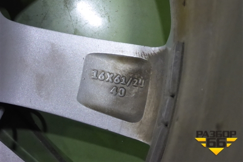 Диск колёсный литой  R16 EJ6 5x114.3 ET40 Ц.О.60,1 (4261106E30)