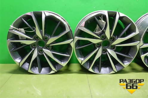 Диски колёсные литые (комплект)  R18 EJ7 5x114.3 ET53 Ц.О.54 (6600115314) для Geely Coolray с 2019-2025г