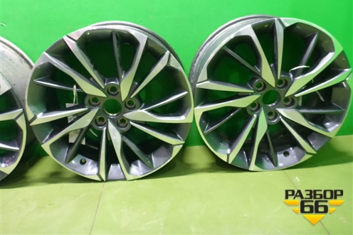 Диски колёсные литые (комплект)  R18 EJ7 5x114.3 ET53 Ц.О.54 (6600115314) для Geely Coolray с 2019-2025г