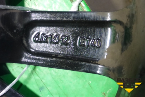 Диск колёсный литой  R16 EJ6 5x100 ET40 Ц.О.57,1 (60U601025D)