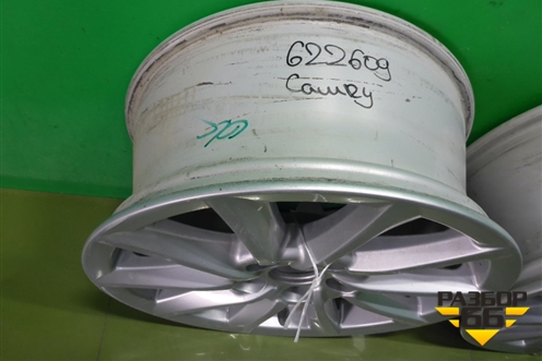 Диски колёсные литые (комплект)  R17 EJ7,5 5x114.3 ET45 Ц.О.60,1 (42611YYC90) для Toyota Camry V70 с 2017г