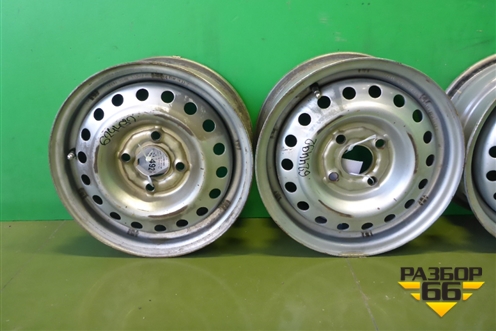 Диски колёсные штампованные (комплект)  R13 EJ5,5 4х100 ET49 Ц.О.56,6