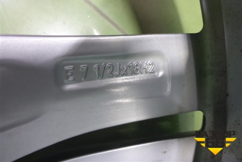 Диск колёсный литой  R18 EJ7,5 5x112 ET51 Ц.О.66,6 (7850456) для BMW X1 F48 с 2014г (Х1 Ф48)
