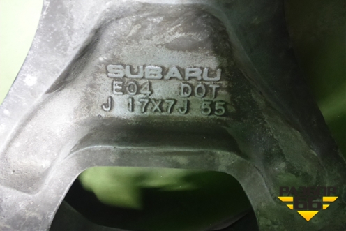 Диск колёсный литой  R17 EJ7 5x100 ET55 Ц.О.56,1 (28111FL050) для Subaru XV с 2017г