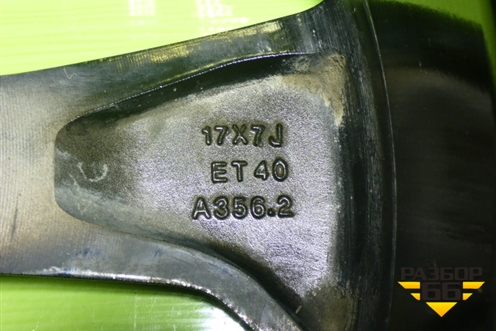 Диск колёсный литой  R17 EJ7 5x108 ET40 Ц.О.54,1 (3101120U3480) для Москвич 3 с 2022г
