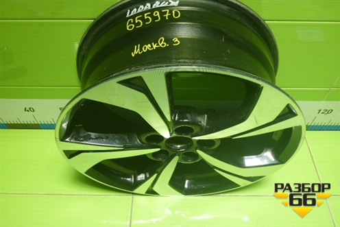 Диск колёсный литой  R17 EJ7 5x108 ET40 Ц.О.54,1 (3101120U3480) для Москвич 3 с 2022г