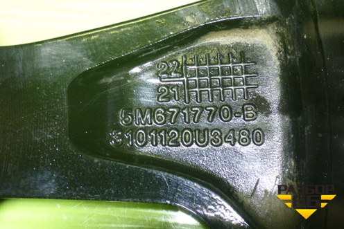 Диск колёсный литой  R17 EJ7 5x108 ET40 Ц.О.54,1 (3101120U3480) для Москвич 3 с 2022г