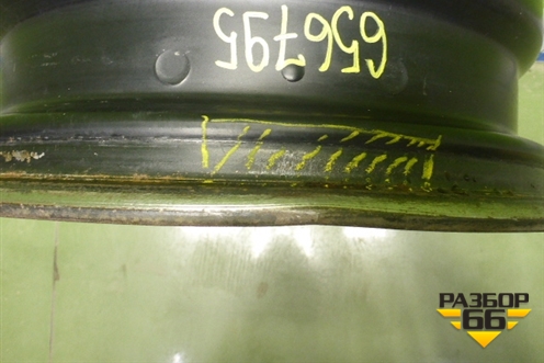 Диск колёсный штампованный  R16 EJ6 5x108 ET50 Ц.О.63,3 для Ford Focus 2 с 2005-2008г