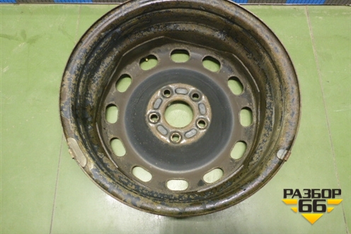 Диск колёсный штампованный  R16 EJ6 5x108 ET50 Ц.О.63,3 для Ford Focus 2 с 2005-2008г