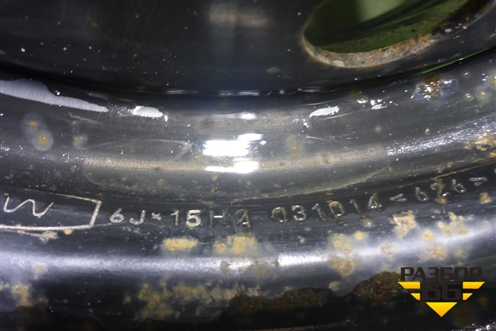 Диски колёсные штампованные (комплект)  R15 EJ6 4х100 ET50 Ц.О.60,1 для Renault Logan с 2004-2015г (Логан)
