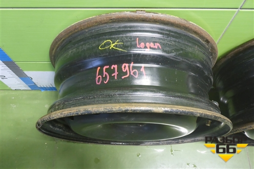 Диски колёсные штампованные (комплект)  R15 EJ6 4х100 ET50 Ц.О.60,1 для Renault Logan с 2004-2015г (Логан)