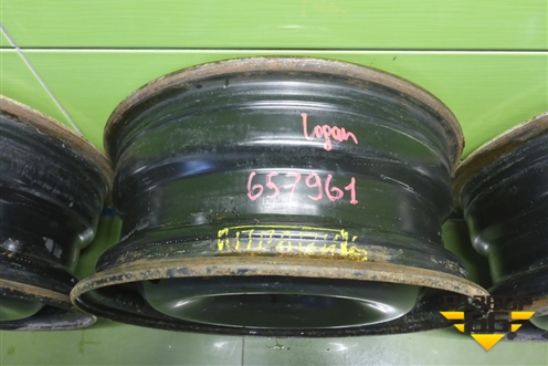 Диски колёсные штампованные (комплект)  R15 EJ6 4х100 ET50 Ц.О.60,1 для Renault Logan с 2004-2015г (Логан)