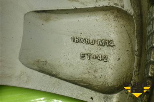 Диск колёсный литой  R18 EJ8 6x139.7 ET42 Ц.О.75,1 (3113200XKV08A)