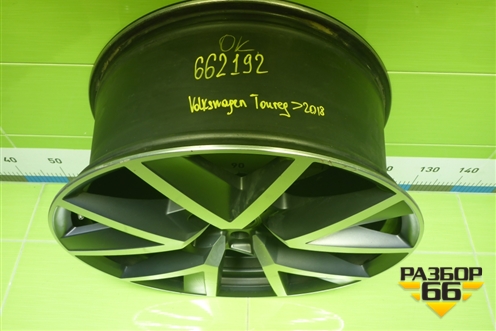 Диск колёсный литой  R20 EJ9 5x112 ET33 Ц.О.66,6 (760601025R) для Volkswagen Touareg с 2018г (Туарег)