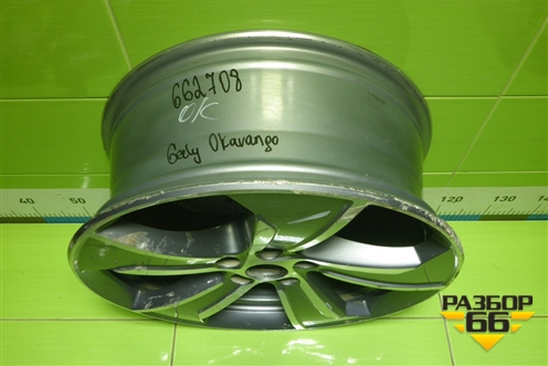 Диск колёсный литой  R19 EJ7,5 5x114.3 ET35 Ц.О.60,1 (6608027143) для Geely Okavango с 2020г (Окованго)