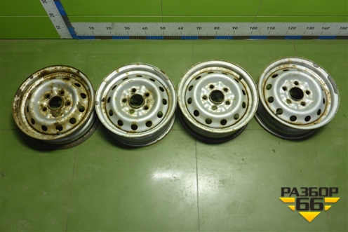 Диски колёсные штампованные (комплект)  R14 EJ5,5 5x120 ET40 Ц.О.67,1 (5291047050) для Hyundai Porter с 1996-2011г (Портер)