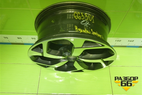 Диск колёсный литой  R17 EJ7 5x114.3 ET48,5 Ц.О.67,1 (52910F1210) для Kia Sportage с 2016-2022г (Спортеидж 4)