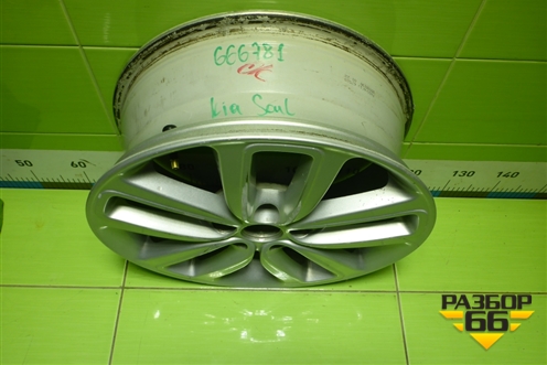 Диск колёсный литой  R17 EJ6,5 5x114.3 ET51 Ц.О.67,1 (52910B2270) для Kia Soul с 2013-2019г (Соул 2)