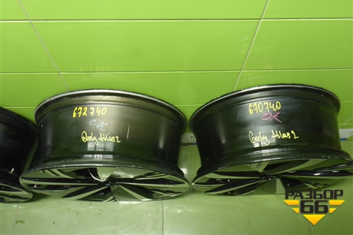 Диски колёсные литые (комплект)  R20 EJ8 5x108 ET48 Ц.О.63,4 (8892386172) для Geely Atlas 2 с 2023-2025г (Атлас)