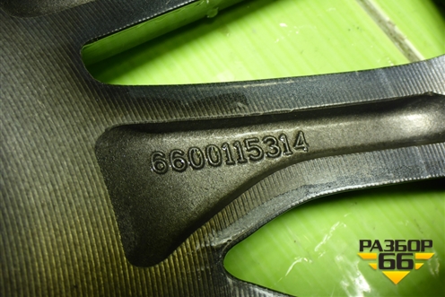 Диск колёсный литой  R18 EJ7 5x114.3 ET53 Ц.О.54,1 (6600115314) для Geely Coolray с 2019-2025г (Кулрей)