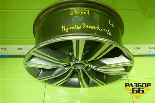 Диск колёсный литой  R17 EJ7 5x114.3 ET31 Ц.О.67,1 (52910B1550) для Hyundai Genesis с 2013-2016г (Генезис)