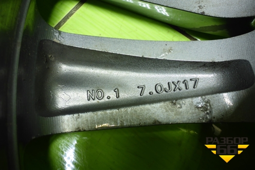 Диск колёсный литой  R17 EJ7 5x114.3 ET31 Ц.О.67,1 (52910B1550) для Hyundai Genesis с 2013-2016г (Генезис)