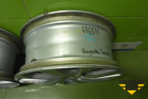 Диски колёсные литые (комплект)  R17 EJ7 5x114.3 ET51 Ц.О.67,1 (52910D7290) для Hyundai Tucson с 2015-2022г (Туксон)