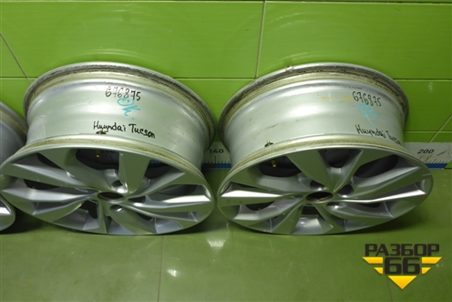 Диски колёсные литые (комплект)  R17 EJ7 5x114.3 ET51 Ц.О.67,1 (52910D7290) для Hyundai Tucson с 2015-2022г (Туксон)