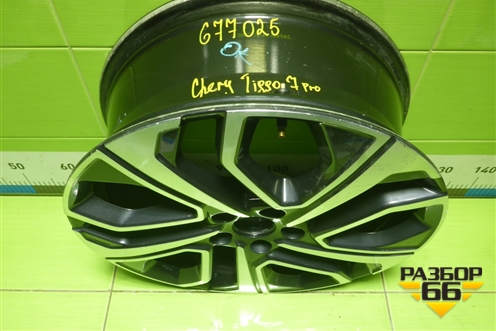 Диск колёсный литой  R18 EJ7 5x108 ET52 Ц.О.60,1 (203000601AA) для Chery Tiggo 7 Pro с 2019г (Тиго 7 Про)