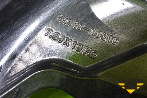 Диск колёсный литой  R19 EJ7,5 5x114.3 ET51 Ц.О.67,1 (52910N9310) для Hyundai Tucson с 2020-2025г (Туксон)
