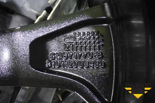 Диски колёсные литые (комплект)  R17 EJ7 5x108 ET40 Ц.О.54,1 (3101120U3480) для Москвич 3 с 2022г