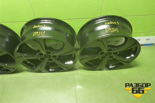 Диски колёсные литые (комплект)  R17 EJ7 5x108 ET40 Ц.О.54,1 (3101120U3480) для Москвич 3 с 2022г