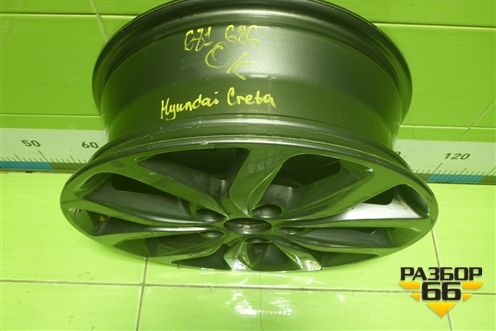 Диск колёсный литой  R16 EJ6 5x114.3 ET43 Ц.О.67,1 (52910C9510) для Hyundai Creta с 2016-2021г (Крета)