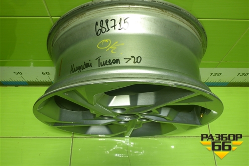 Диск колёсный литой  R17 EJ7 5x114.3 ET48,5 Ц.О.67,1 (52910N9110) для Hyundai Tucson с 2020-2025г (Туксон)
