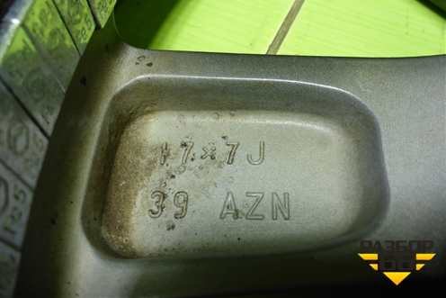 Диск колёсный литой  R17 EJ7 5x114.3 ET39 Ц.О.60,1 (4261142650) для Toyota Rav-4 с 2012-2019г (Рав 4)