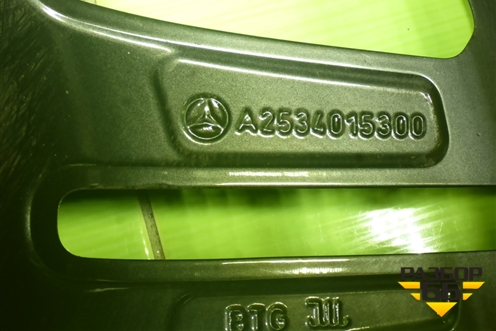 Диск колёсный литой  R19 EJ8 5x112 ET38 Ц.О.66,6 (A2534015300) для Mercedes Benz GLC-Klass X253  с 2015г (ГЛЦ)