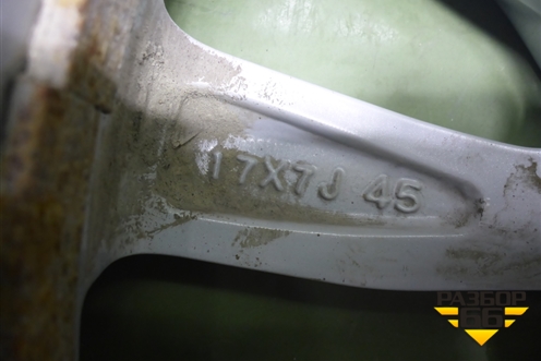 Диск колёсный литой  R17 EJ7 5x114.3 ET45 Ц.О.66,1 (N153770) для Nissan X-Trail (Т32) с 2014г (Хтраил)