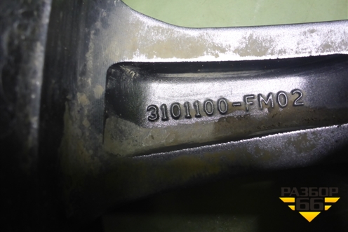 Диск колёсный литой  R18 EJ6,5 5x114.3 ET42 Ц.О.60,1 (3101100FM02)