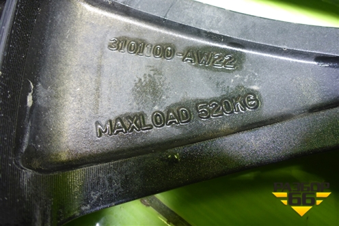 Диск колёсный литой  R19 EJ7 5x114.3 ET42 Ц.О.60,1 (3101100AW22) для Changan CS55 PLUS с 2019г (ЦС 55 плюс)