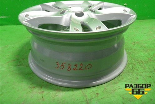 Диск колёсный литой  R16 EJ6,5 5x114.3 ET52,5 Ц.О.66,5