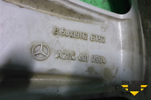 Диск колёсный литой (AMG) R19 EJ8,5 5x112 ET52 Ц.О.66,6 (A2044010904) для Mercedes Benz GLK-Klass X204 с 2008г