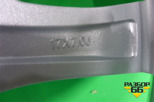 Диск колёсный литой (новый реплика) R17 EJ7 5x120 ET55 Ц.О.65,1 для Volkswagen Amarok с 2010г
