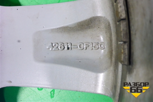 Диск колёсный литой  R16 EJ6,5 5x114.3 ET39 Ц.О.60,1 для Toyota Avensis с 2008-2018г (Авенсис)