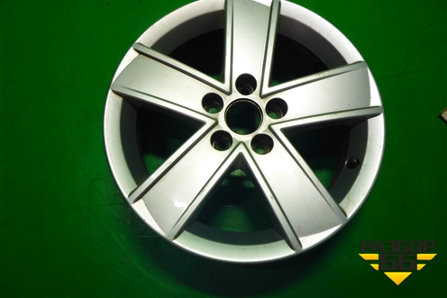 Диск колёсный литой  R15 EJ6 5x100 ET38 Ц.О.57,1 (5JJ601025) для Skoda Rapid с 2013г