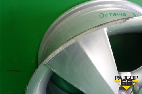 Диск колёсный литой  R16 EJ6 5x112 ET48 Ц.О.57,1 (5E0601025BL)