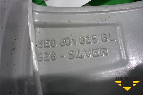 Диск колёсный литой  R16 EJ6 5x112 ET48 Ц.О.57,1 (5E0601025BL)
