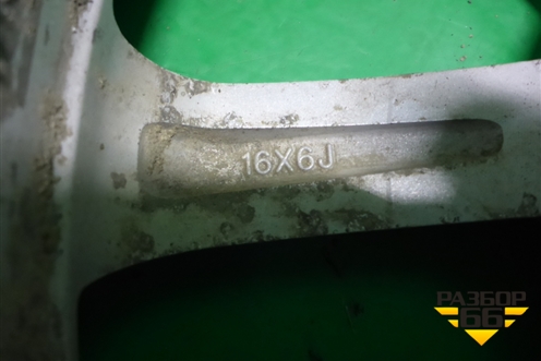 Диск колёсный литой  R16 EJ6 5x105 ET39 Ц.О.56,6 (95040752)